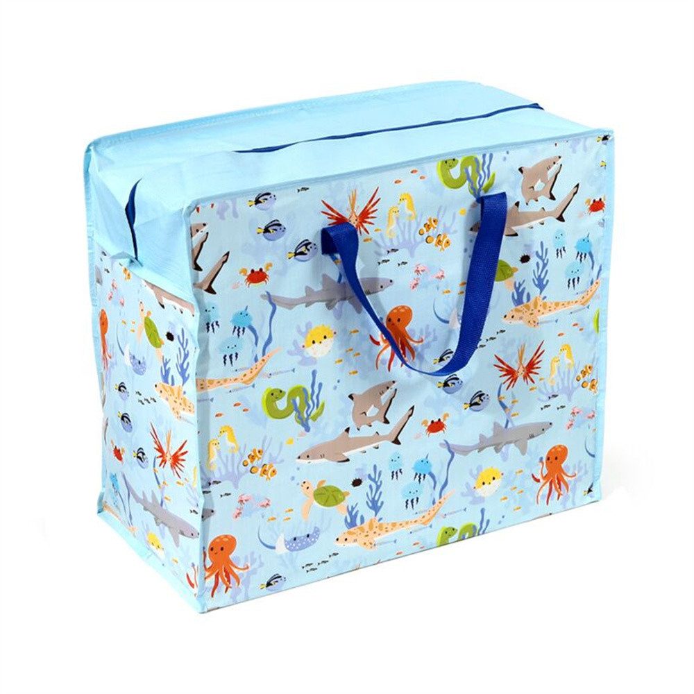 Puckator Aufbewahrungstasche XXL Tasche Allzwecktasche (Jumbotasche, 1-tlg., ca. 55 x 48 x 28 cm / 74 Liter), Riesentasche mit Reißverschluss