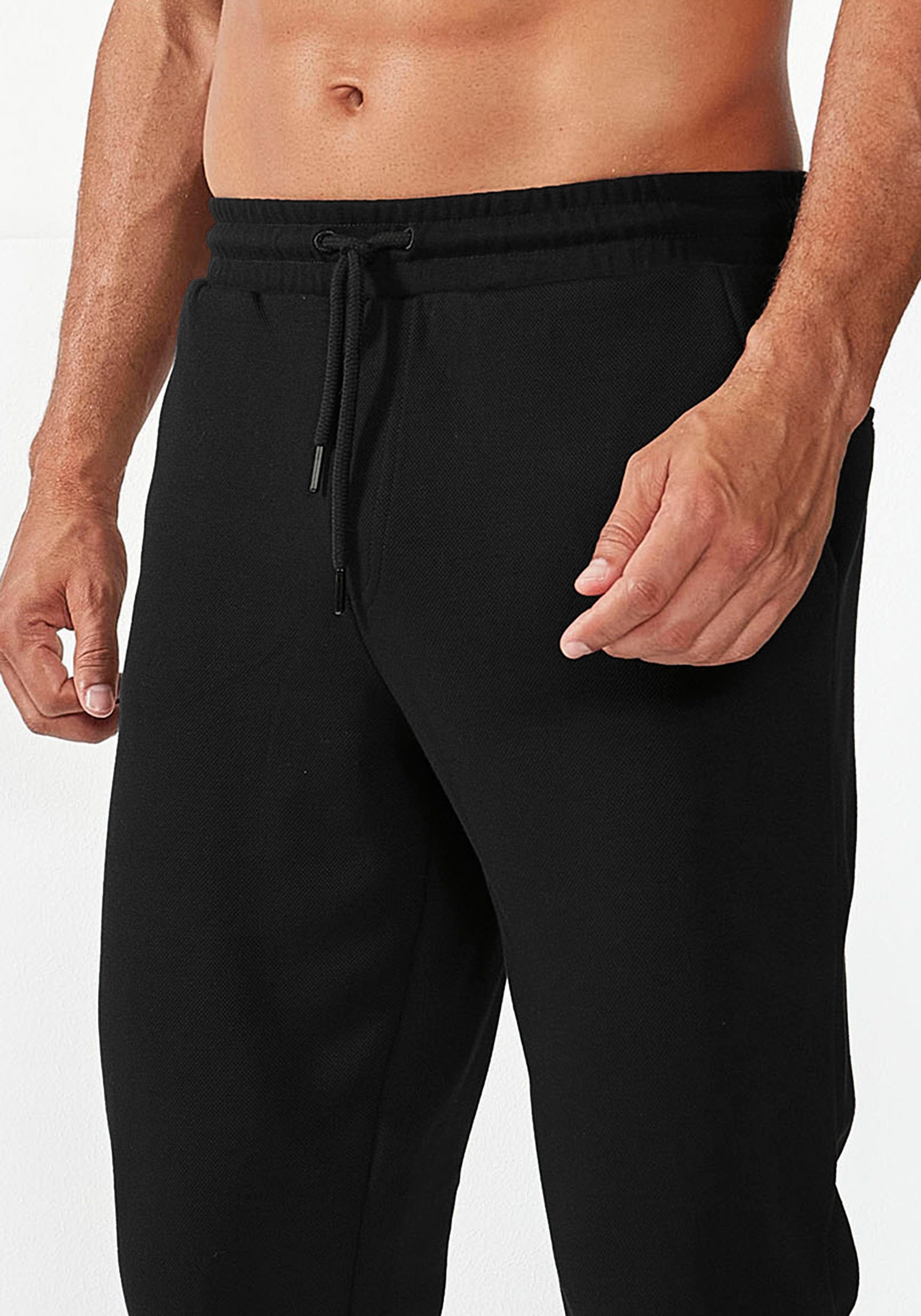 Bruno Banani Sweathose Jogginghose aus schöner Strukturware