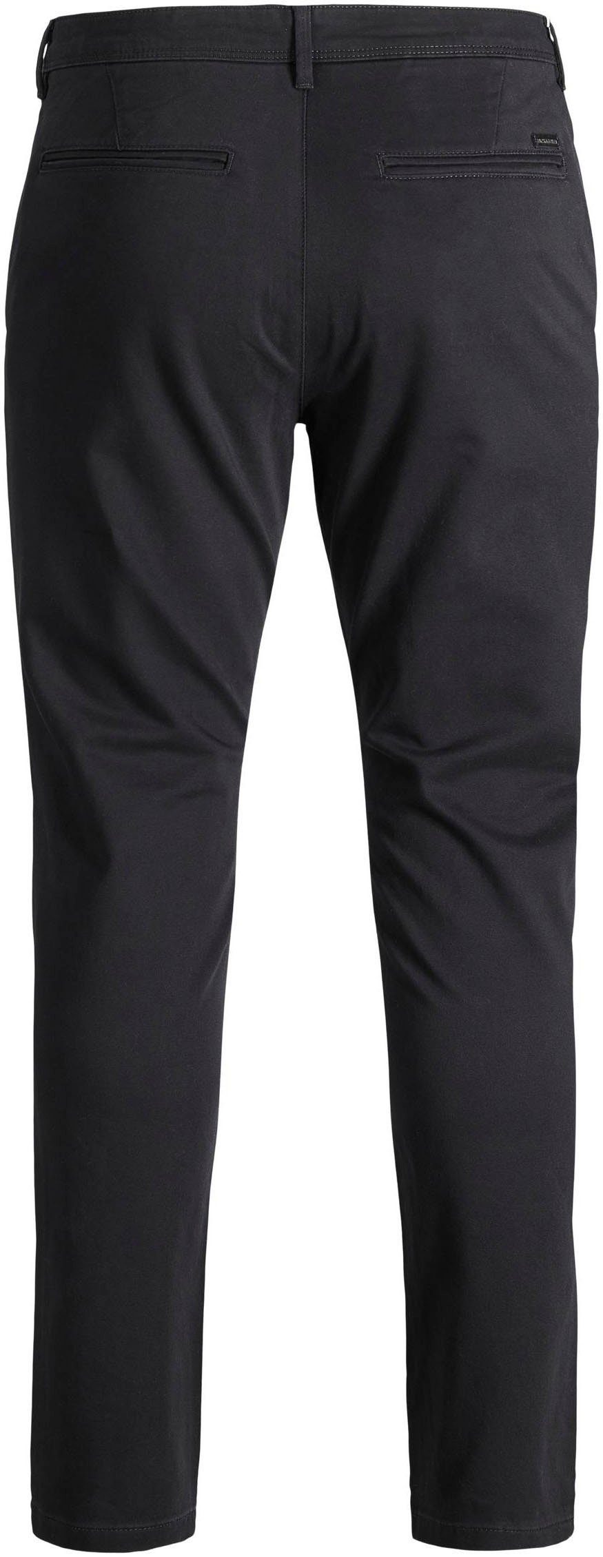 Jack MARCO & Jones black BOWIE PlusSize Chinohose (Packung)