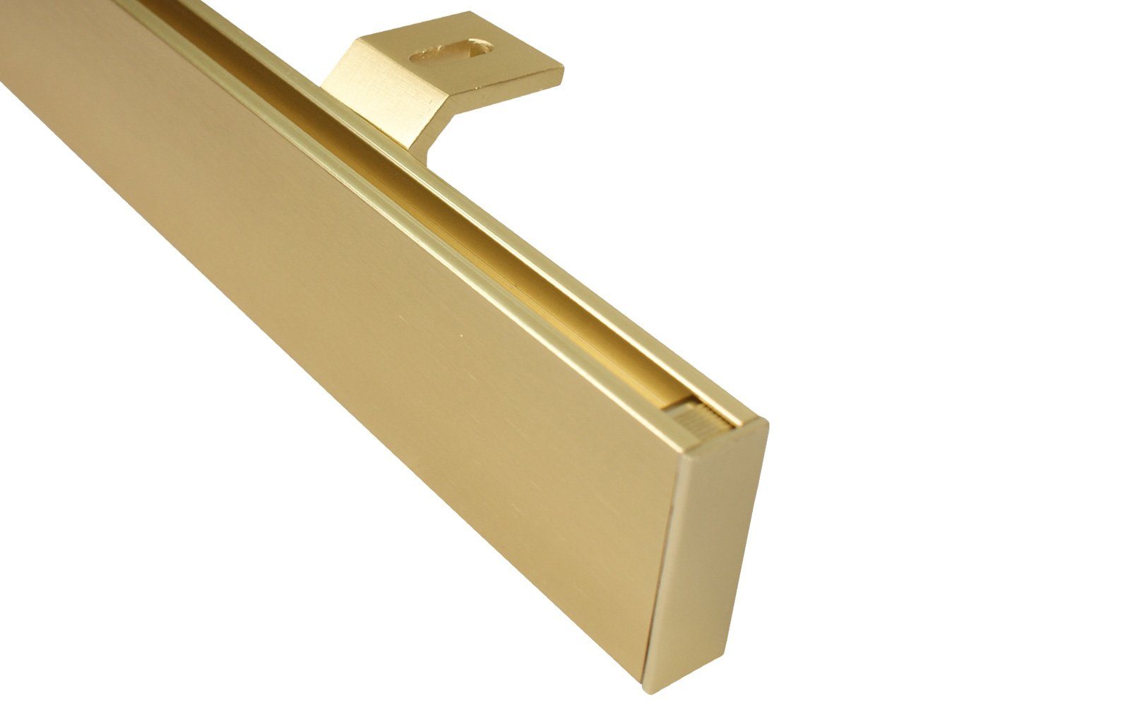 iso-design Gardinenstange Gardinenschiene Unischiene eckig zur Deckenmontag günstig online kaufen