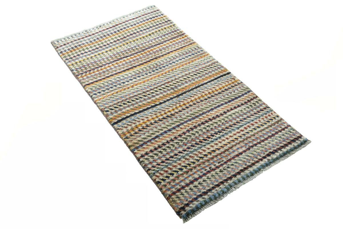 15 Ghashghai Perser rechteckig, Trading, Orientteppich, Höhe: Moderner Nain Gabbeh 76x141 mm Handgeknüpfter Orientteppich