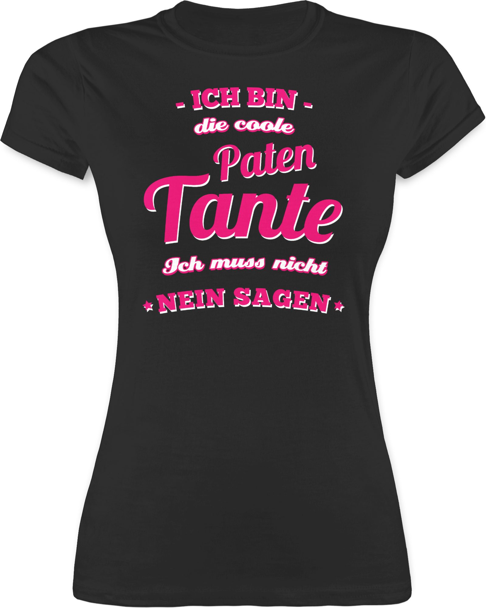 Shirtracer TShirt »Ich bin die coole Patentante Schwester & Tante
