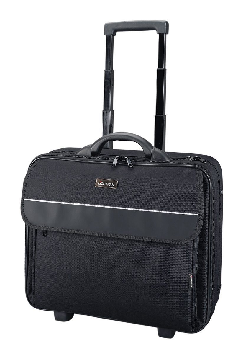 LIGHTPAK® Business-Trolley Treviso, mit 2 Rollen, Laptopfach