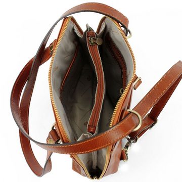 modamoda de Rucksack T203, Echtleder Handmade in Italy