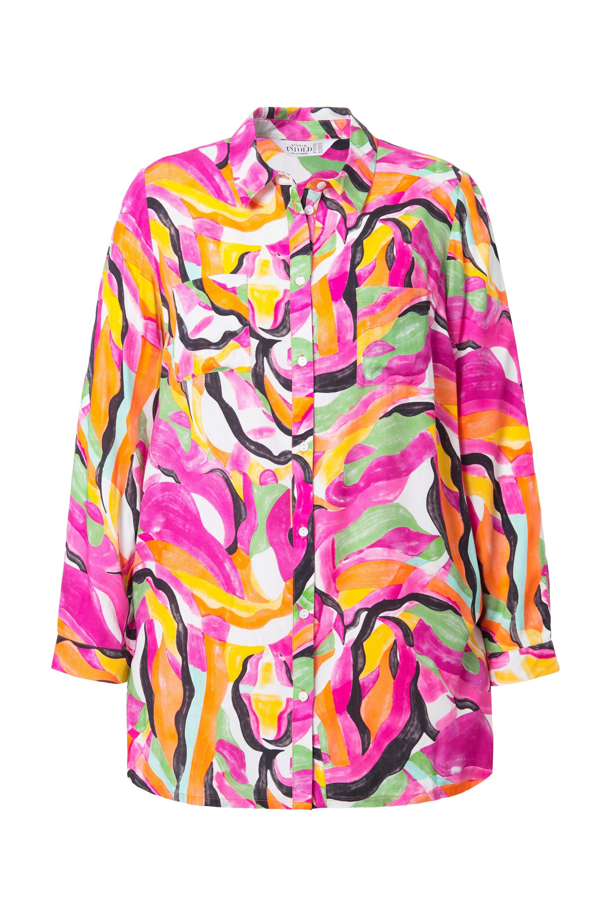 Studio Untold Hemdbluse Hemdbluse Print günstig online kaufen
