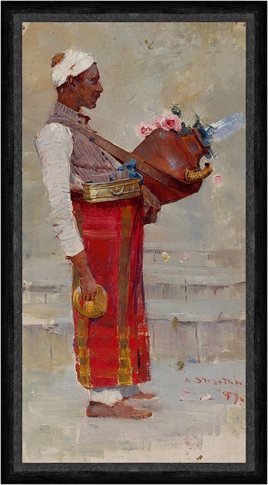 BillerAntik Kunstdruck Eqyptian drink vendor Arthur Ernest Streeton Ägypten Wasser Faks_B 00, (1 St)