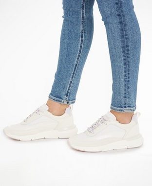 Calvin Klein FLEXI RUNNER LACE UP-NANO MN MX Wedgesneaker pastellfarbenem Fersen-Einsatz, Freizeitschuh, Halbschuh, Schnürschuh