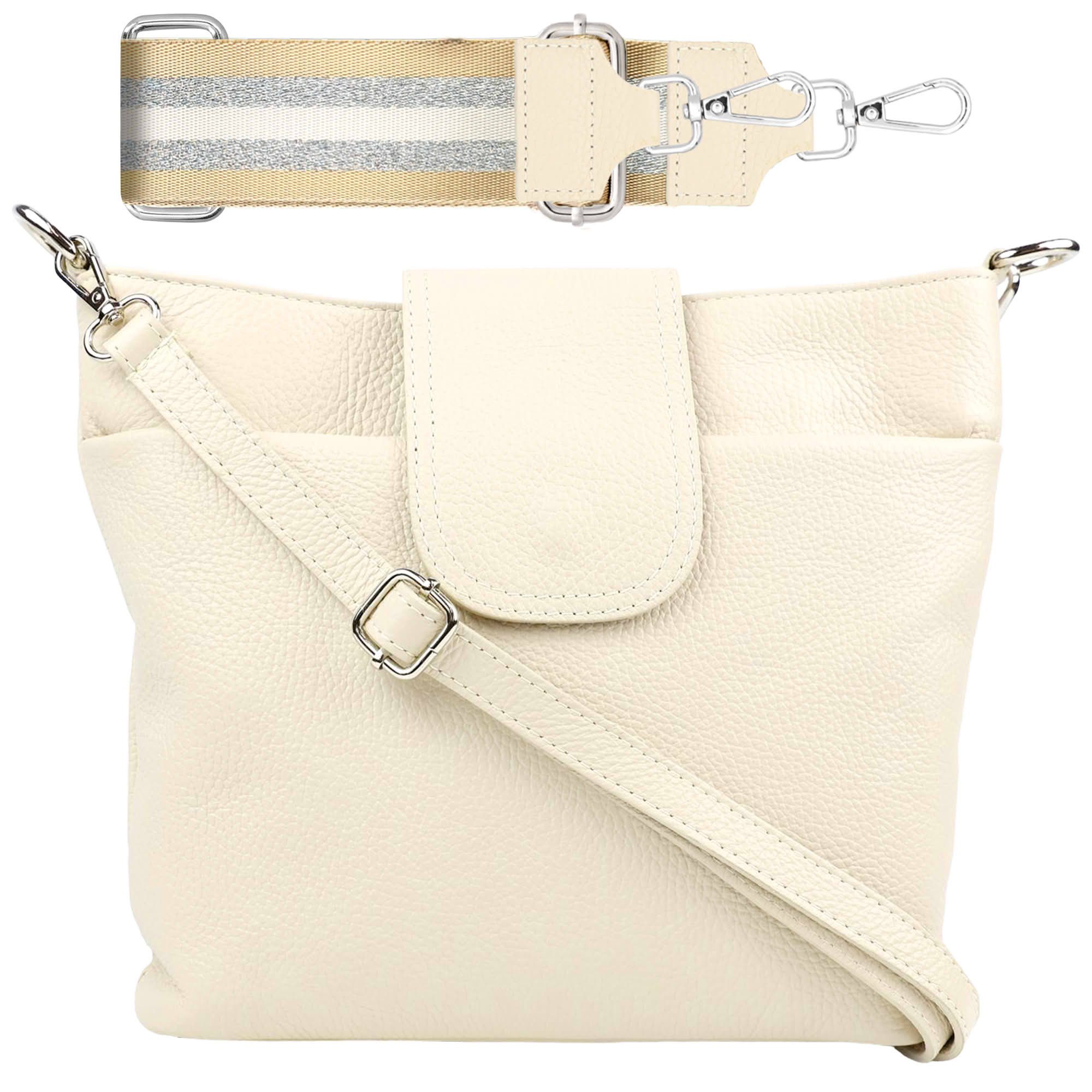 SEVA Schultertasche Umhängetasche Damen Echtleder mit günstig online kaufen