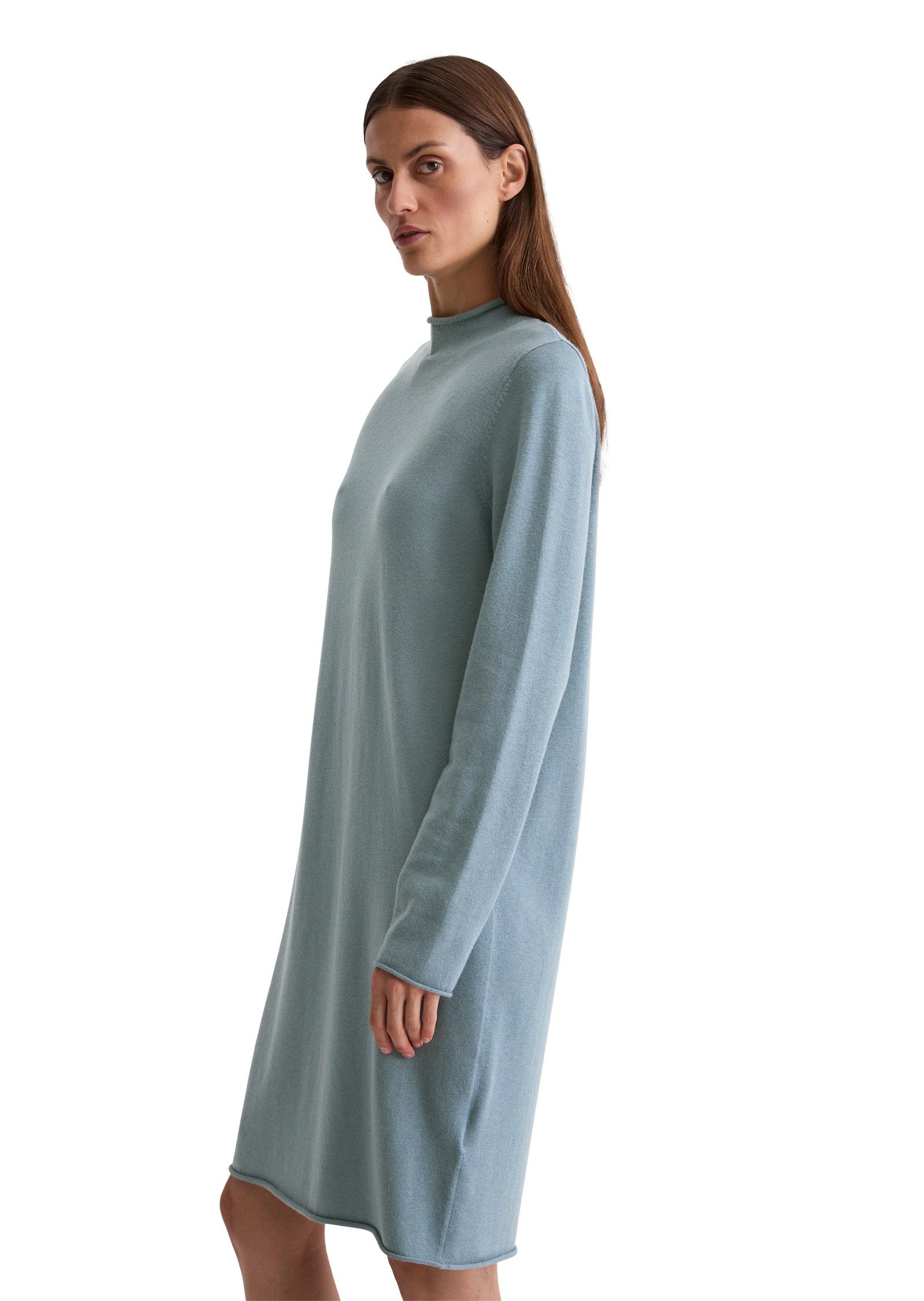 Marc O'Polo Strickkleid aus edlem Schurwolle-Viskose-Mix