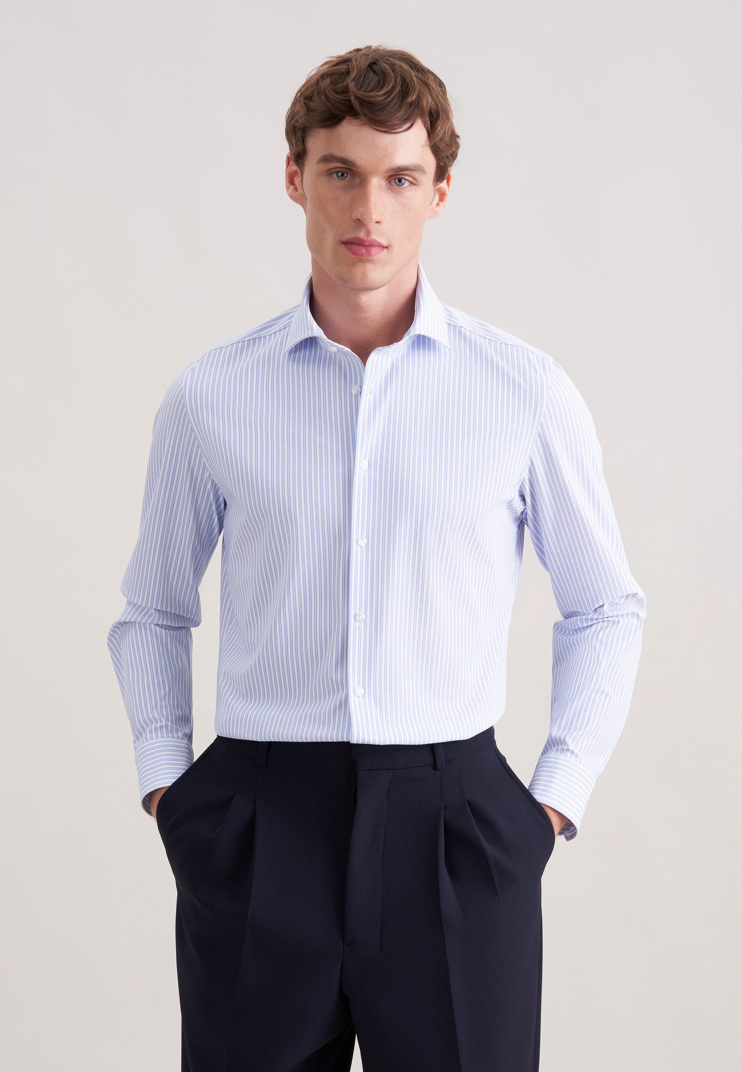 Businesshemd Schwarze Rose