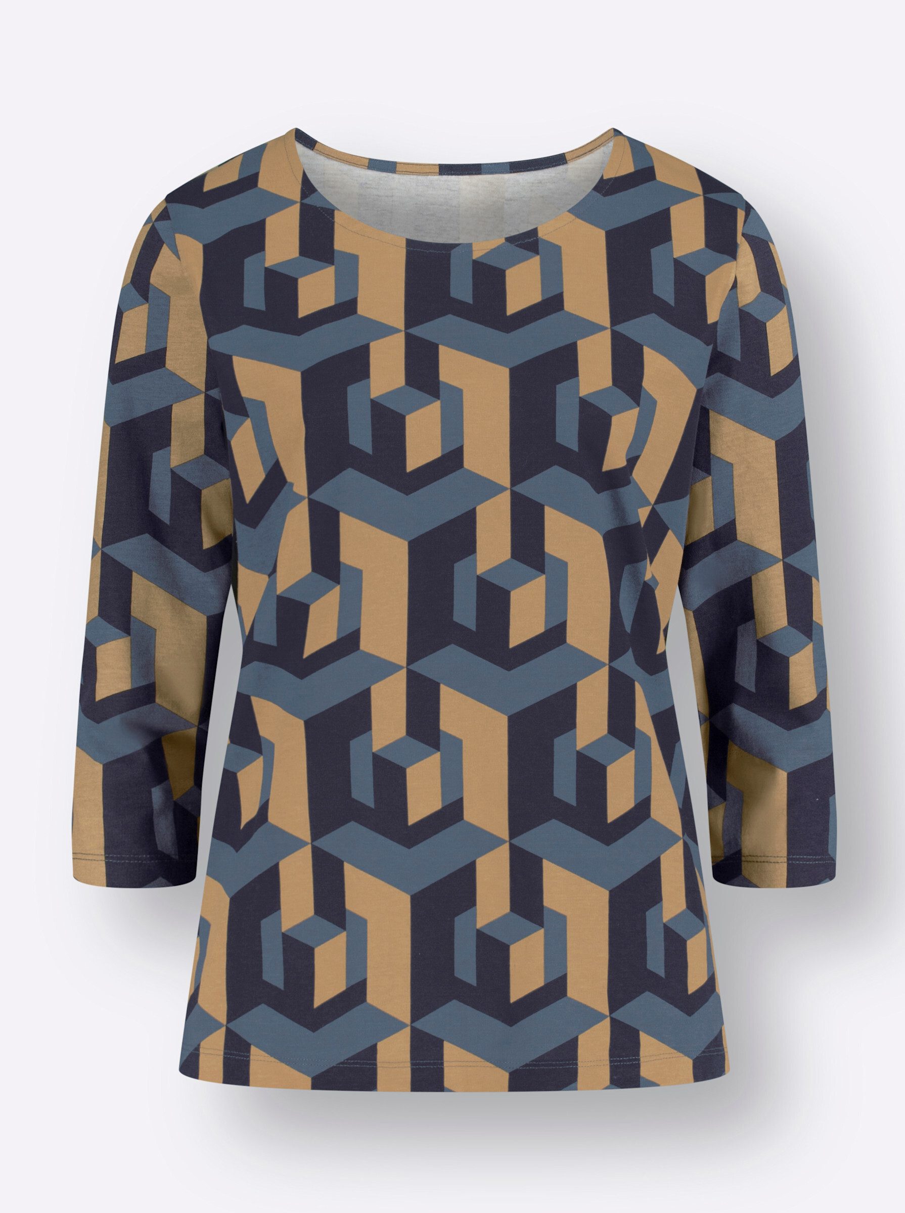 T-Shirt 3/4-Arm-Shirt 3/4-Arm