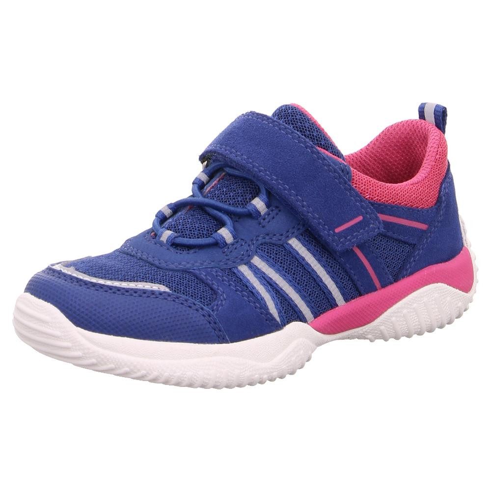 SUPERFIT Kinder Sneaker STORM EUR 42 blau Sneaker