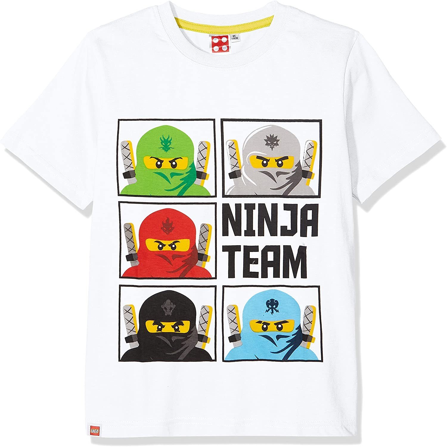 LEGO® T-Shirt Lego® Ninjago T-Shirt Jungen + Mädchen Gr.104 116 128 140