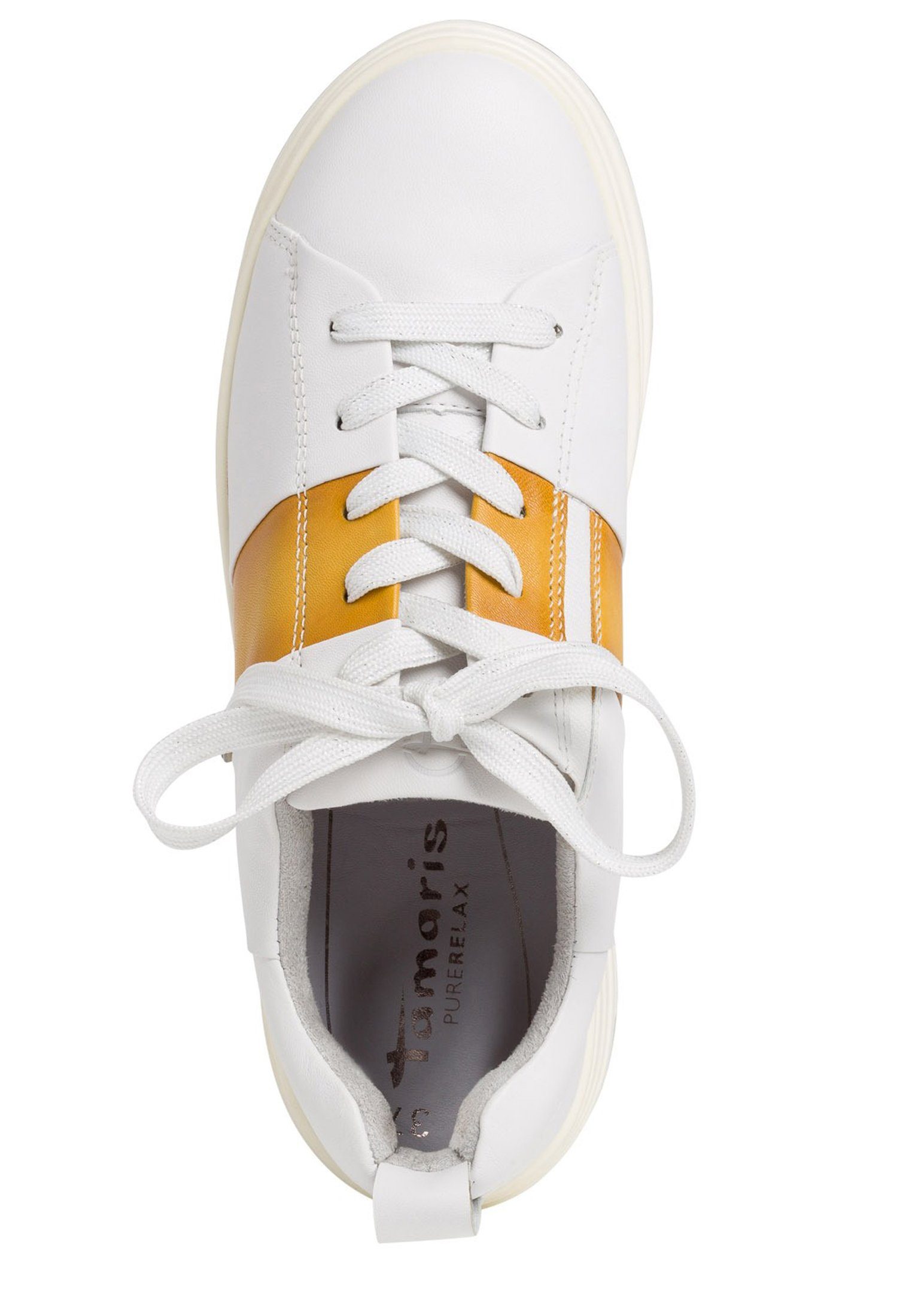 Sneaker 1-23713-24 White/Saffron Tamaris 124