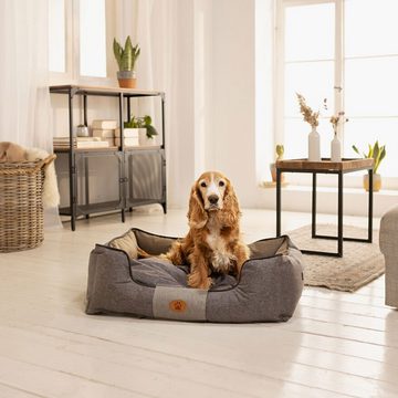 Home-trends24.de Hundematte Hunde Matte Bett Sofa Kissen Liege Decke Tierbett 70 x 60 Grau