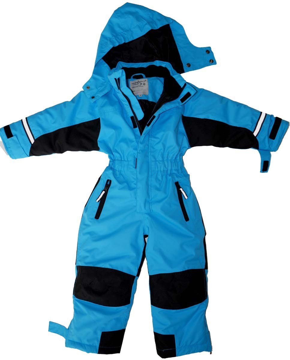 Maylynn Schneeoverall Softshell Skianzug Schneeanzug blau