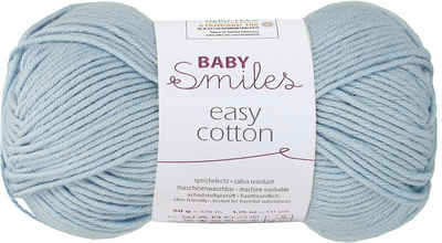 Schachenmayr Baby Smiles Easy Cotton Wolle zum stricken und häkeln Häkelwolle, 120,00 m (Babywolle Baumwollmischgarn, Strickwolle, Strickgarn, Handstrickgarn), speichelecht, trocknergeeignet
