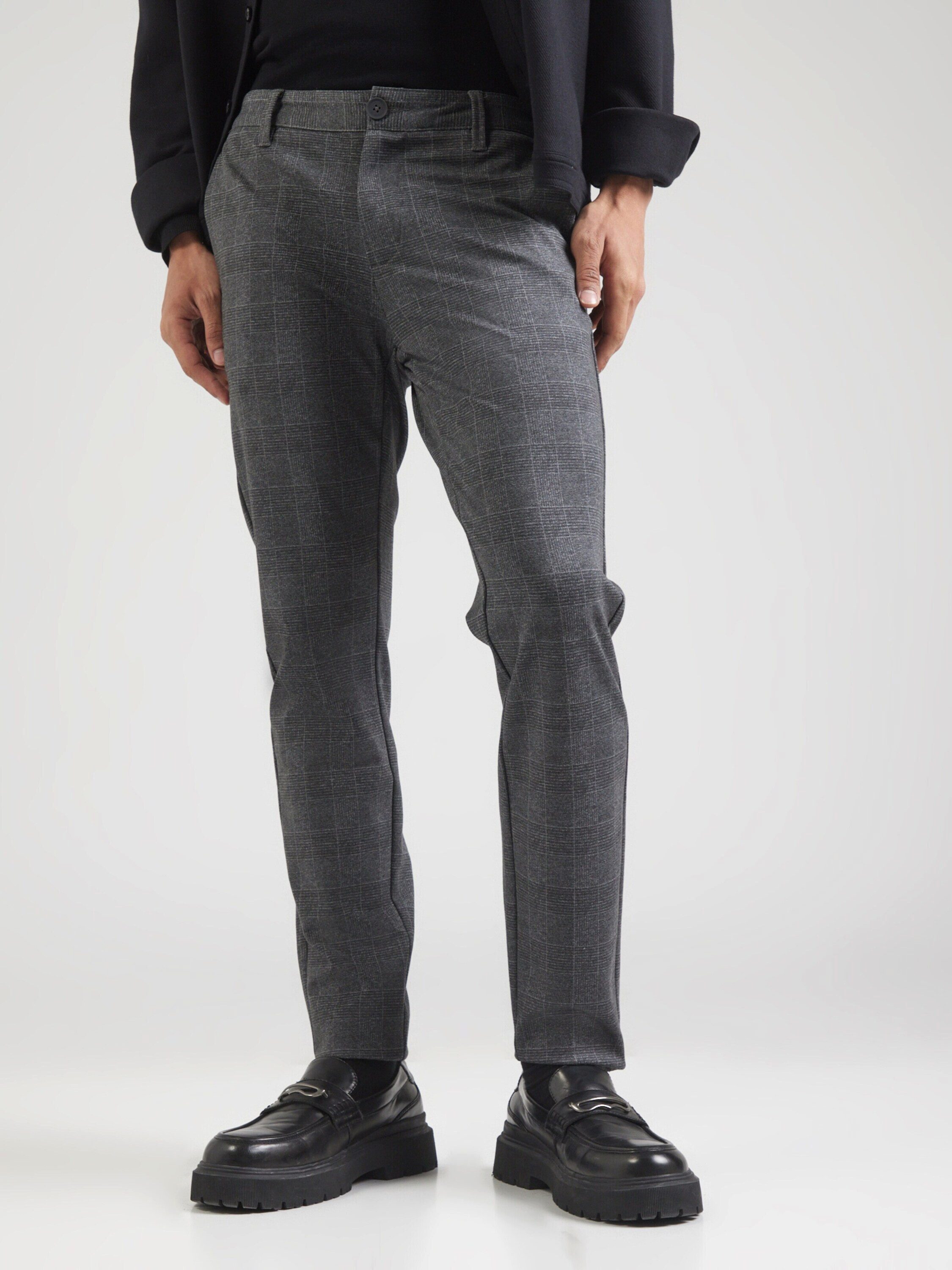 Only & Sons Herren Chino Hose ONSMARK SLIM CHECK 9887 - Slim Fit günstig online kaufen