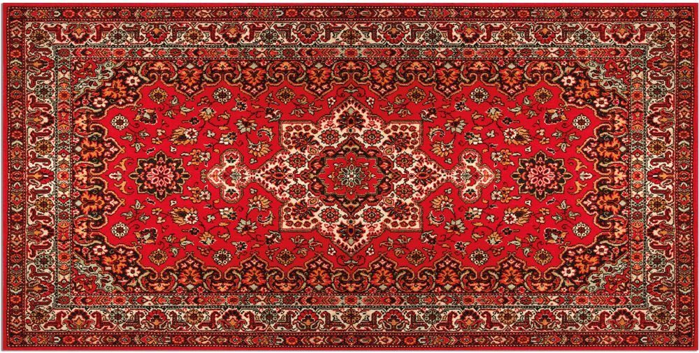 matches21 HOME & HOBBY Läufer Küchenläufer Vintage Perser beige rot rutschf günstig online kaufen