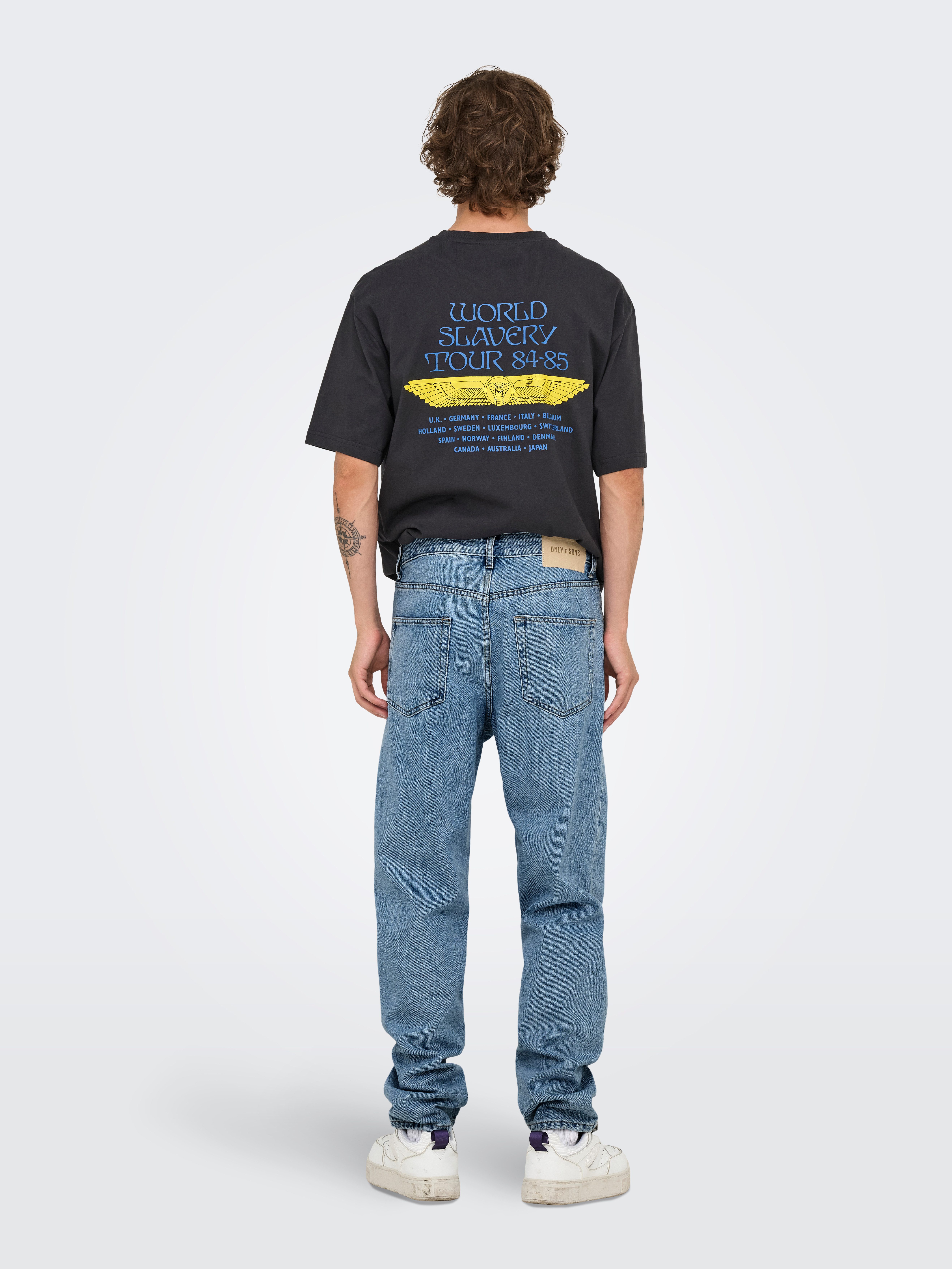 ONLY & SONS Loose-fit-Jeans ONSTYE LOOSE TAPE.BOX 8836 AZG DNM NOOS Baumwolle, loose fit