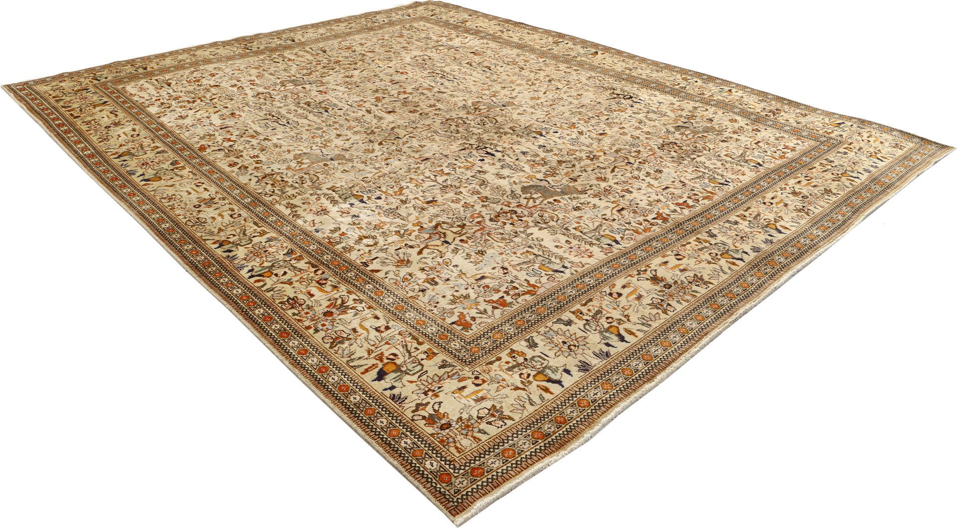 Carpet Avenue Teppich Tabriz Tabatabai Patina 365x282, Rechteck, Höhe: 7 mm