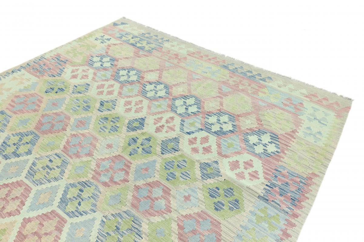Orientteppich Kelim Afghan Moderner rechteckig, Nain Handgewebter mm 201x292 Höhe: 3 Heritage Orientteppich, Trading