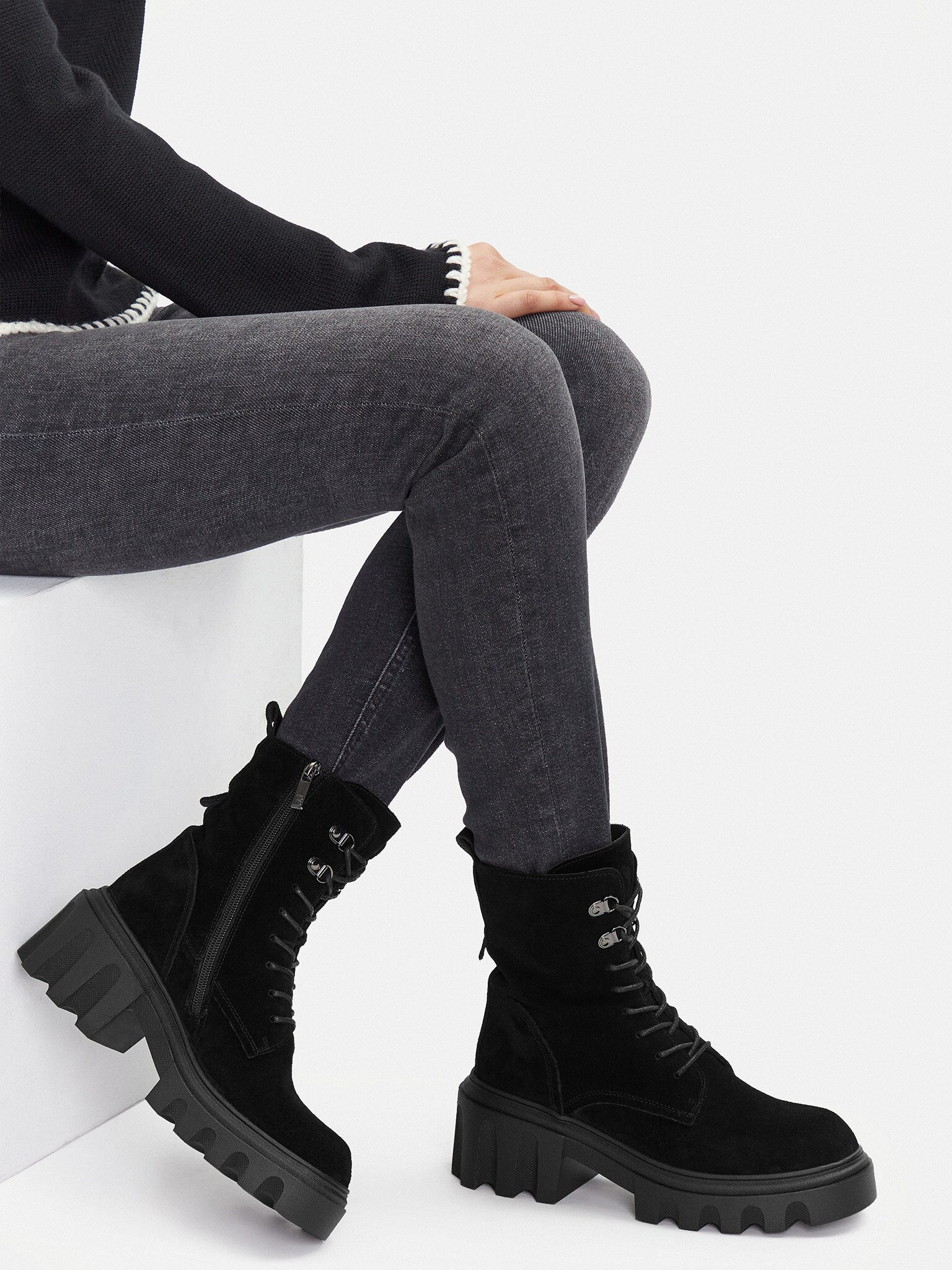 Badura Badura Damenstiefel Schwarz C-WFA3112-1 Stiefel