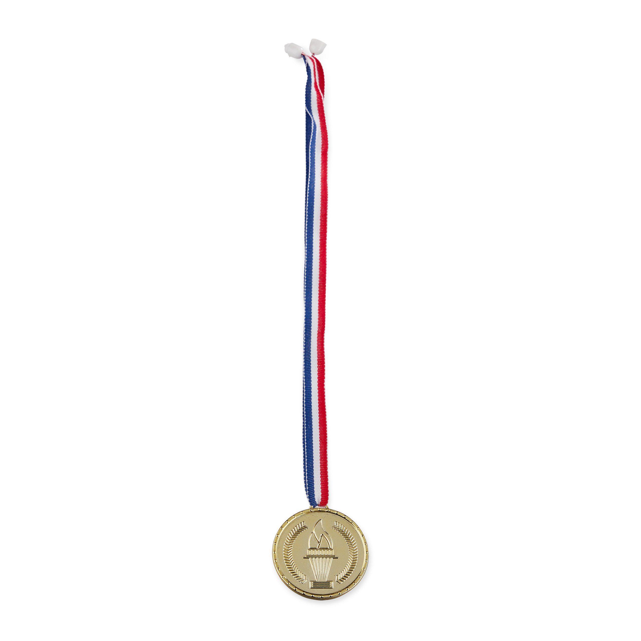 x Dekoobjekt 24 relaxdays Kinder Goldmedaille