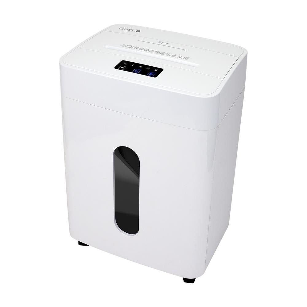 Olympia Aktenvernichter Papierschredder MC 2508 S, P-5-Mikroschnitt, 45 dB, 30 Min. Dauerbetrieb, Selbstreinigung
