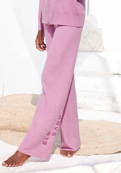 Elbsand Strickhose -Loungehose mit weitem Bein, Loungewear