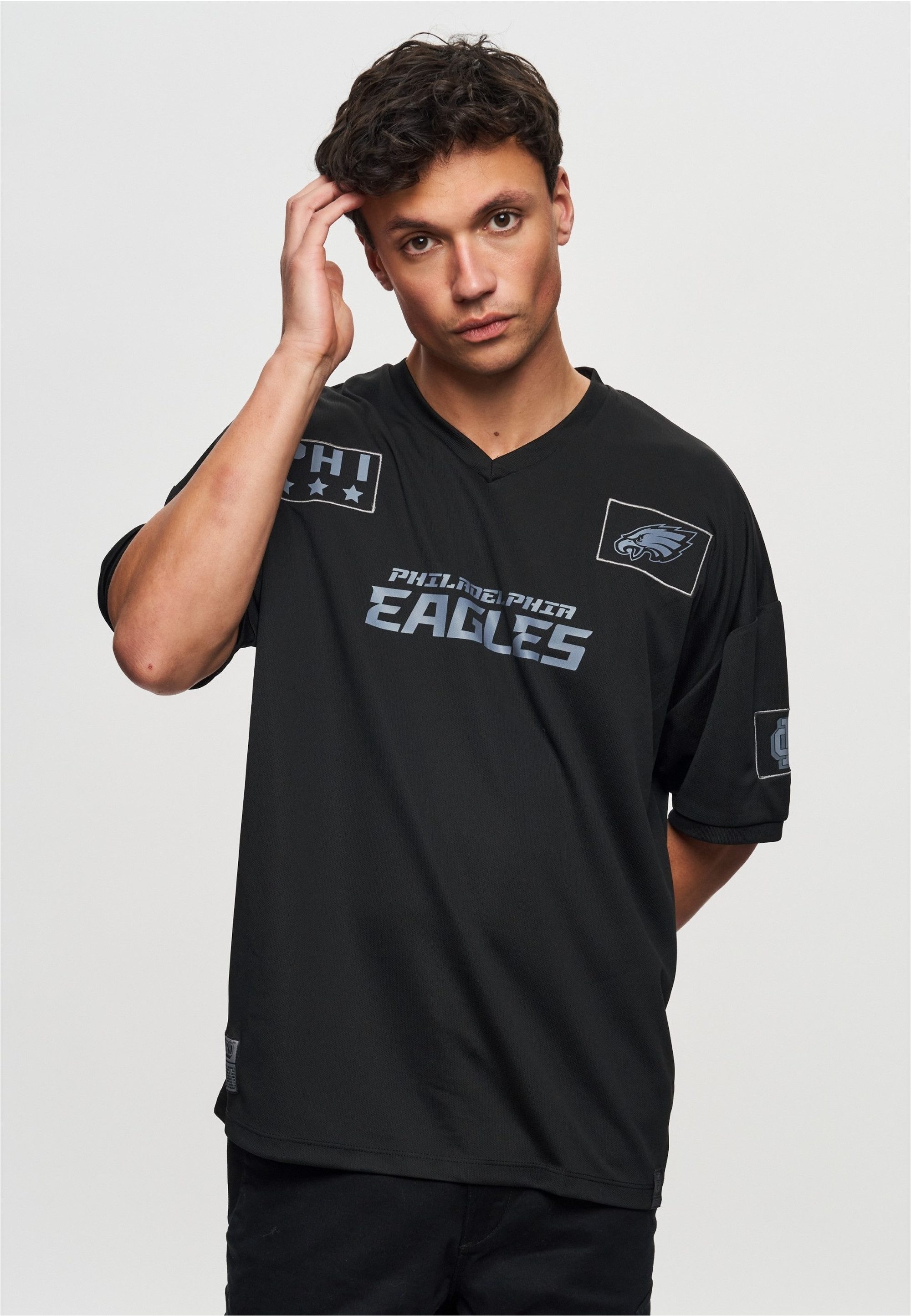 Recovered T-Shirt NFL Eagles PHI 33 Oversized im lockeren Schnitt