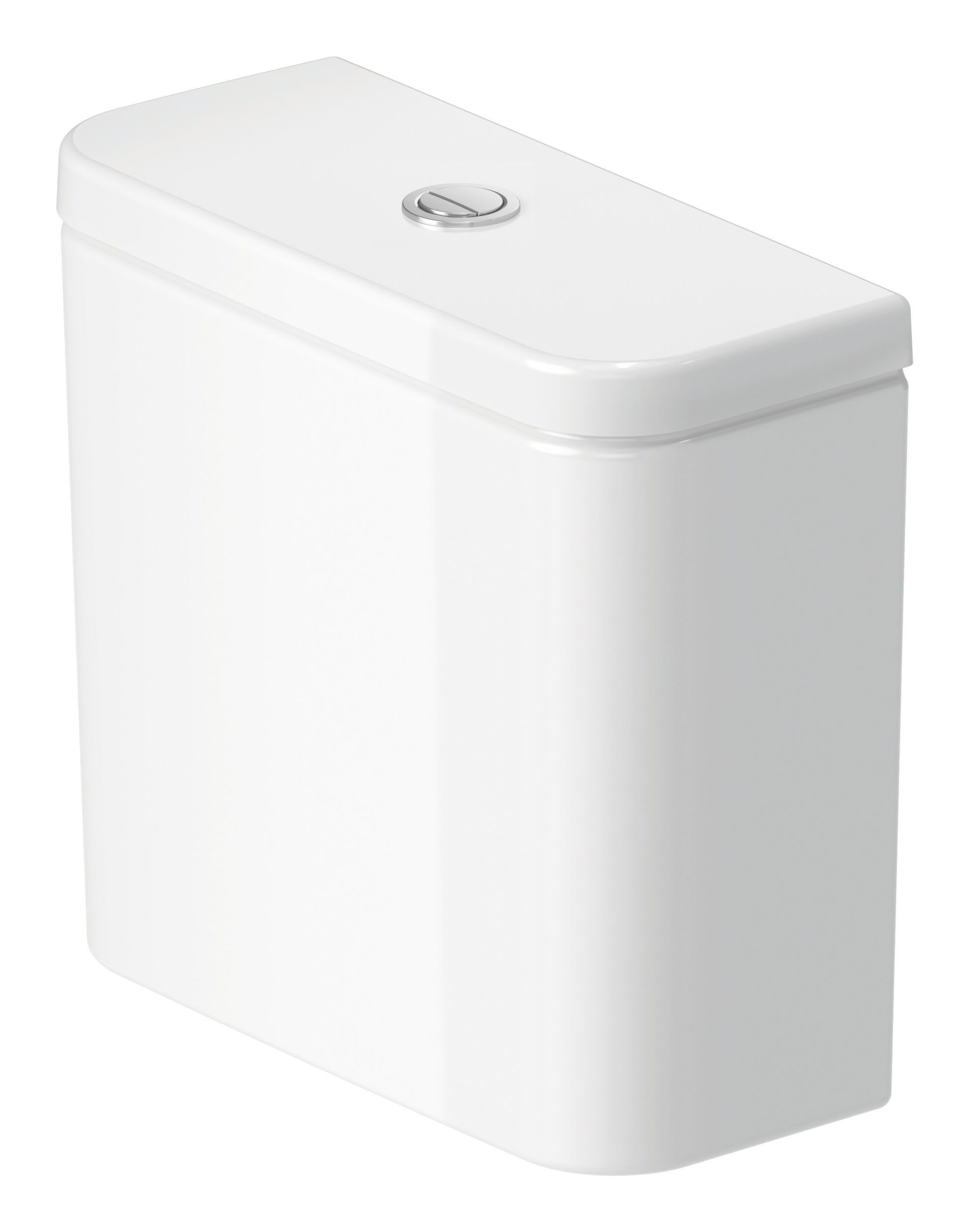 Duravit Spülkasten No.1, Duravit Anschluss rechts/links - Weiß Hochglanz