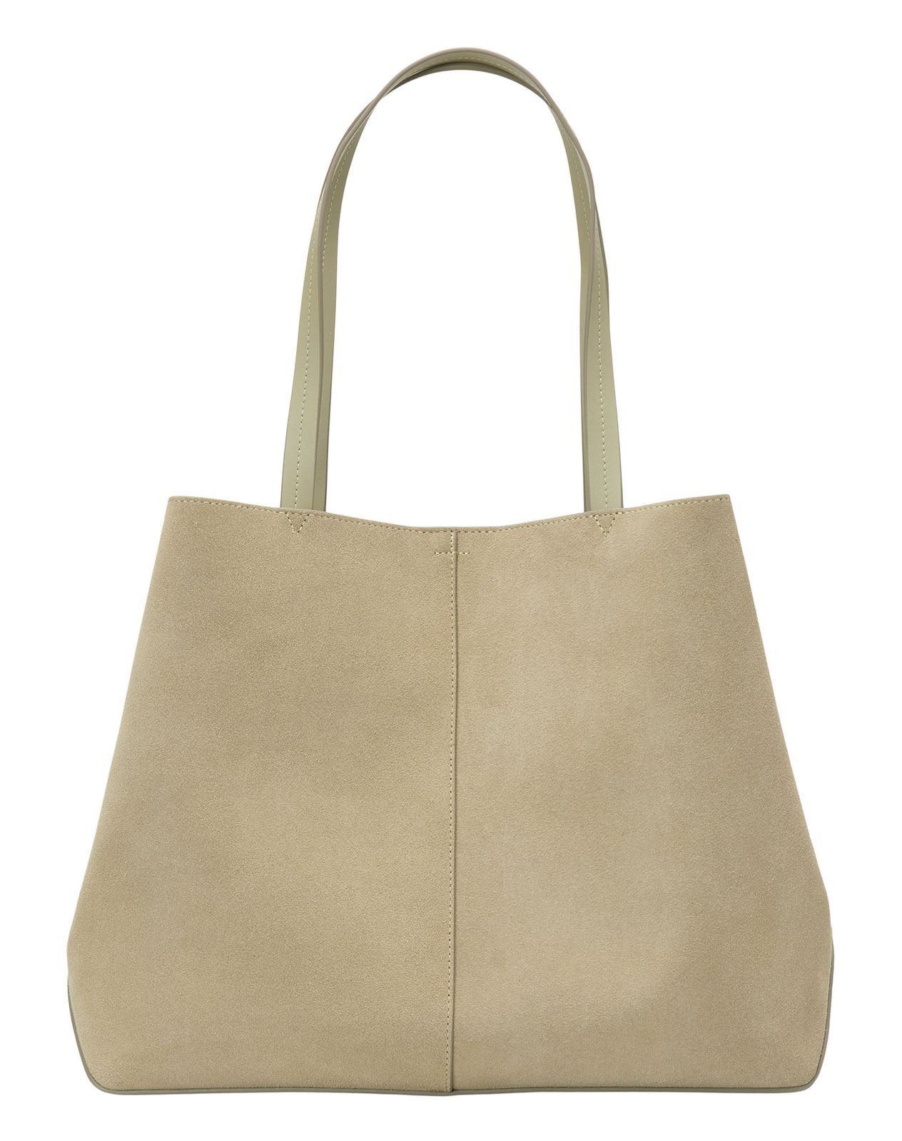 Marc O'Polo Shopper Shopper (Set, 2-tlg), aus echtem Kalbsleder