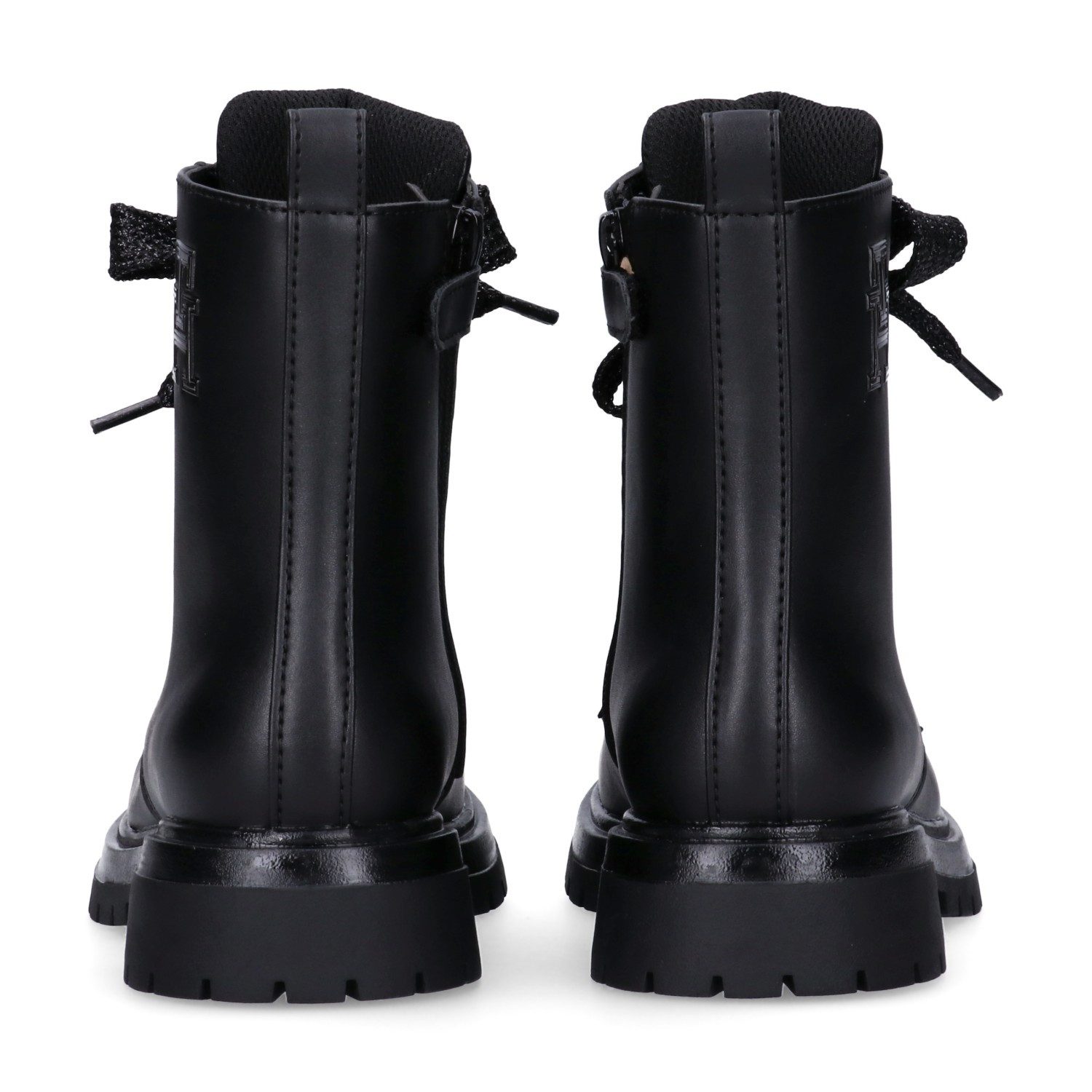 Tommy Hilfiger Schnürboots Chunky Boots mit modischen Schnürsenkeln