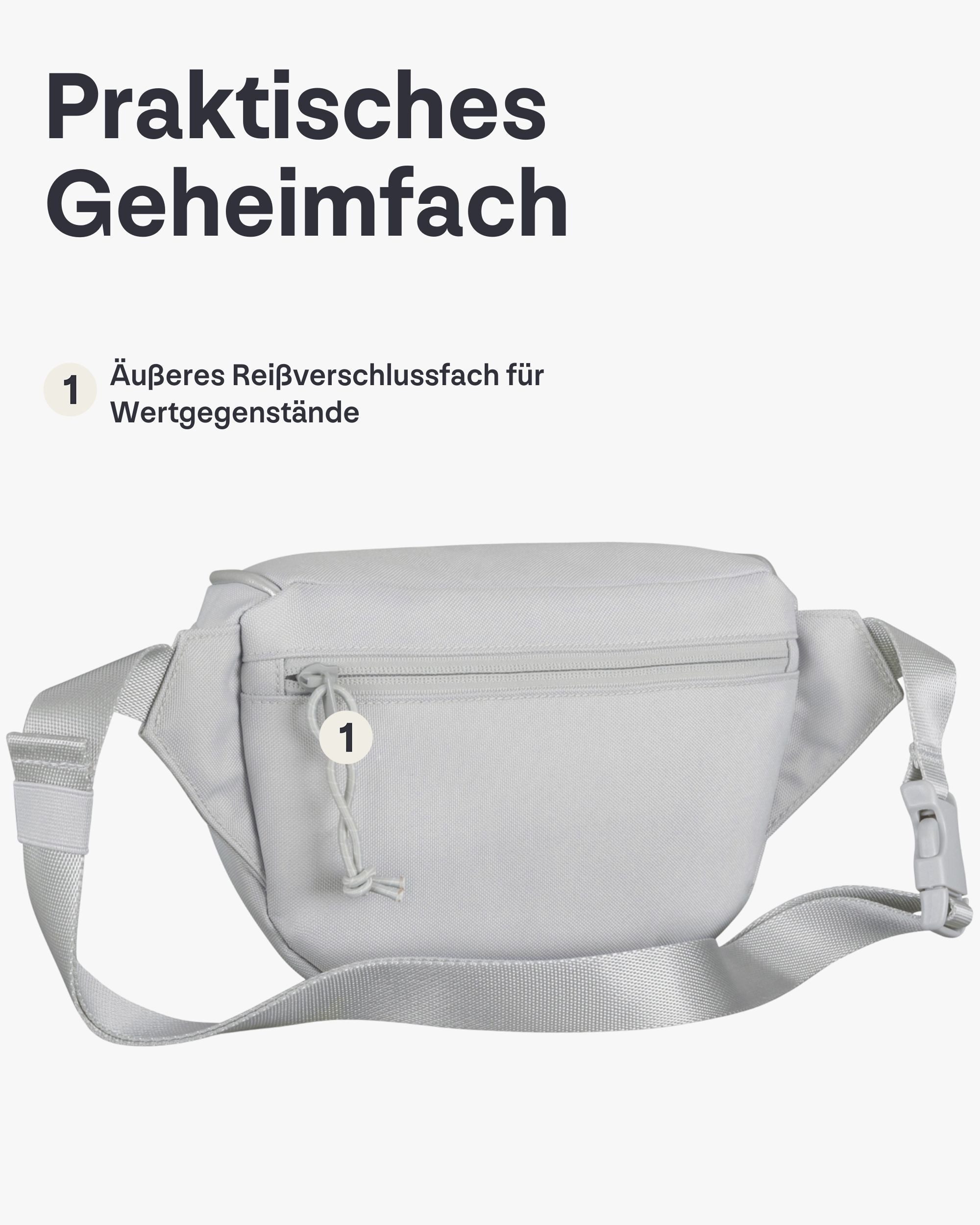 Johnny Urban Gürteltasche Ben Bauchtasche Damen Herren Wasserabweisend (1-tlg), Größenverstellbar, Wasserabweisend