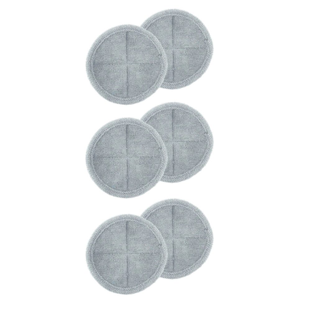 Trade-Shop 6x Mopptuch passend für Dyson V6 V7 V8 V10 V11 DC58 DC59 DC62 Moppaufsatz (Mikrofaser, 6-tlg., nimmt effektiv Wasser und Schmutz auf, waschbar bei 60)