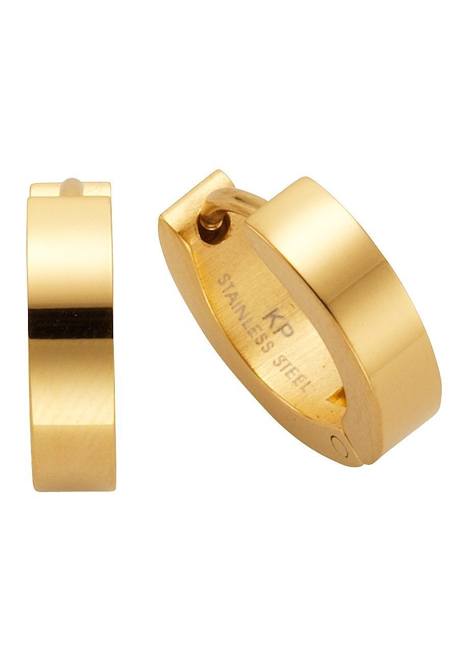 Firetti Paar Creolen Schmuck Geschenk Basic, Ø 14 mm