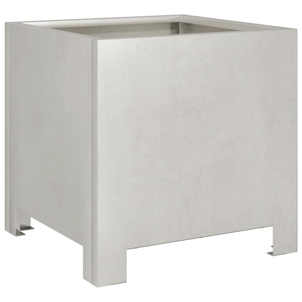 vidaXL Blumentopf Pflanzkübel 30x30x30 cm Edelstahl günstig online kaufen