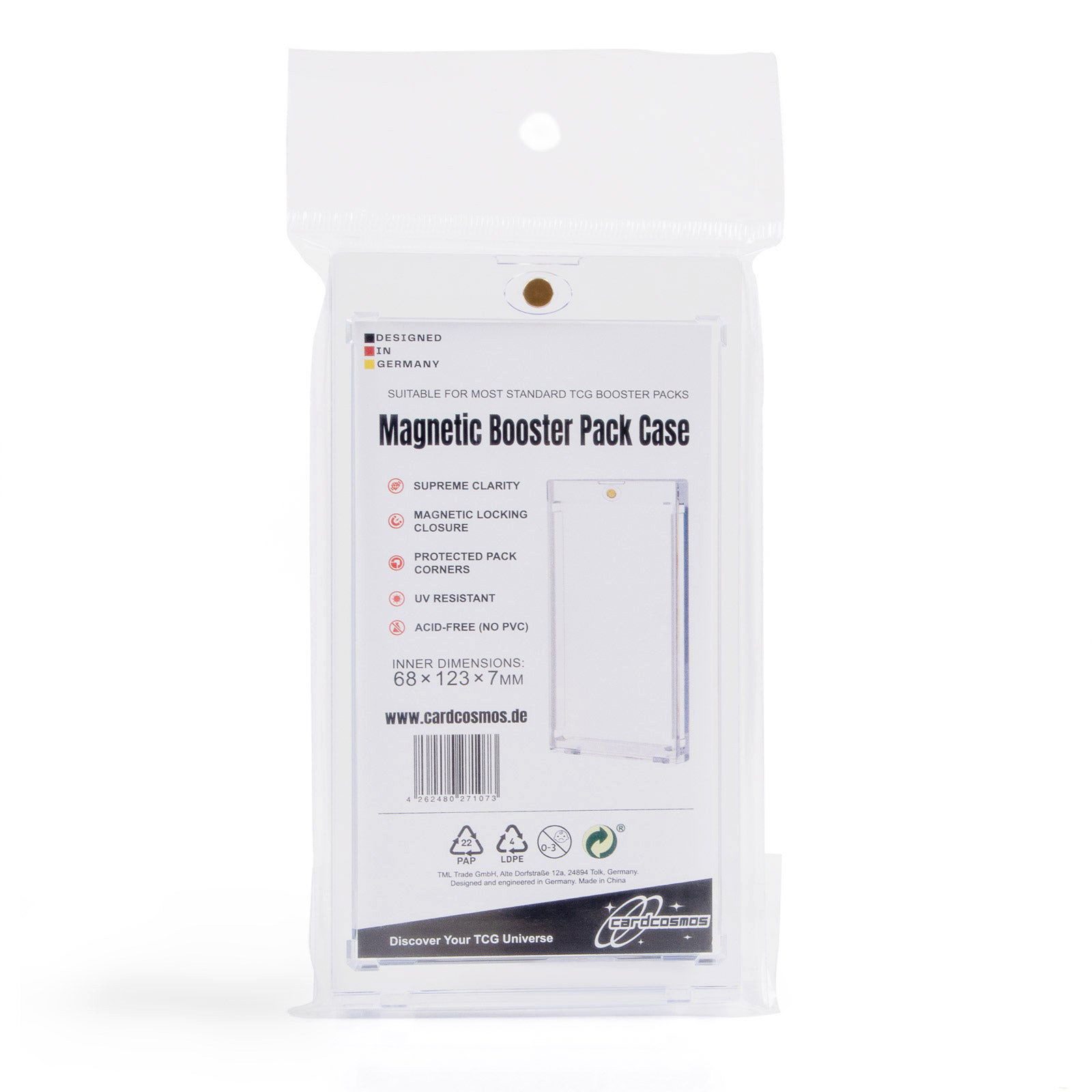 cardcosmos Sammelkarte cardcosmos - Magnetic Booster Pack Case Kartenschutz