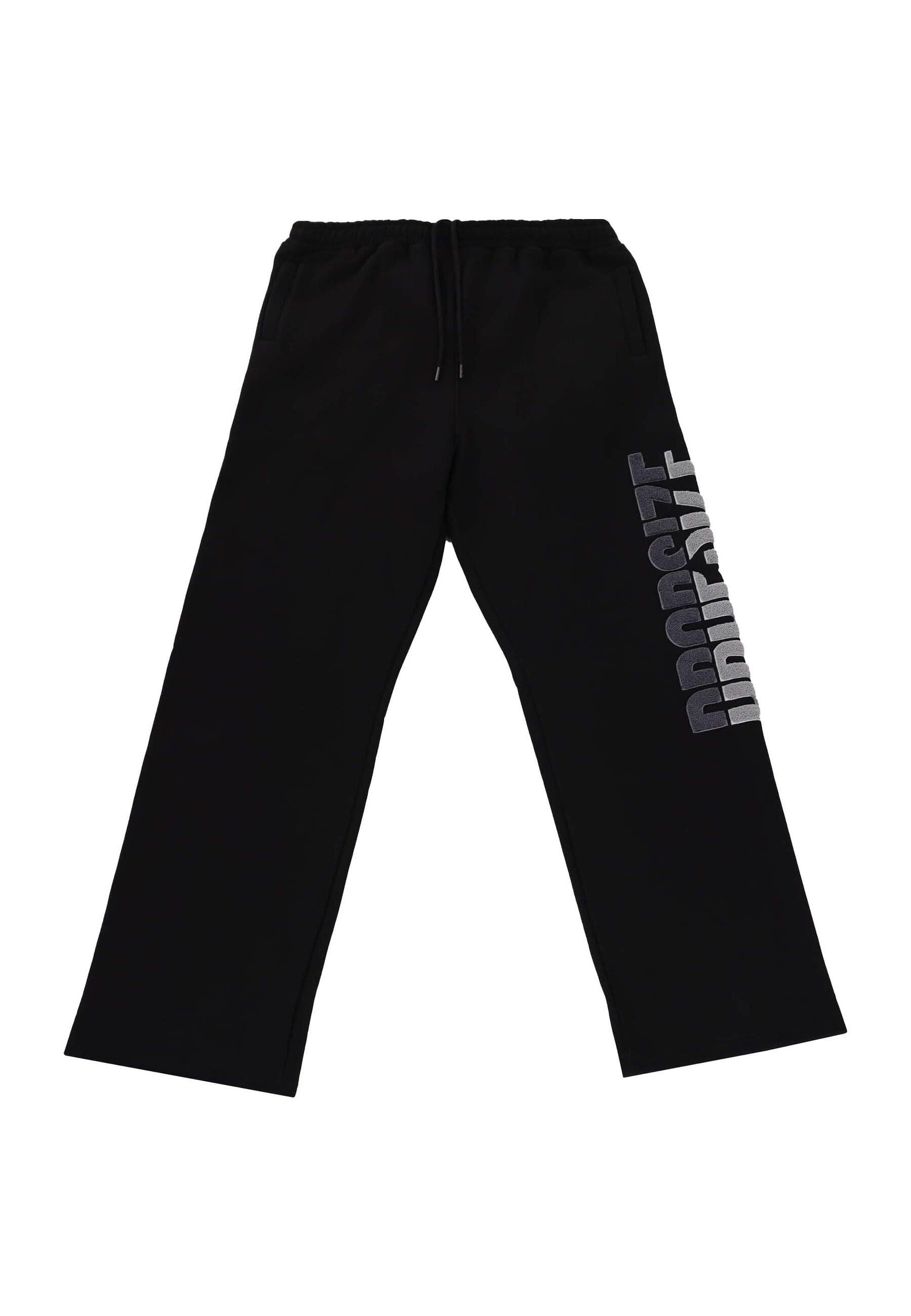 Dropsize Jogginghose Dropsize SPLIT FROTTEE EMBO SWEATPANT (1-tlg)