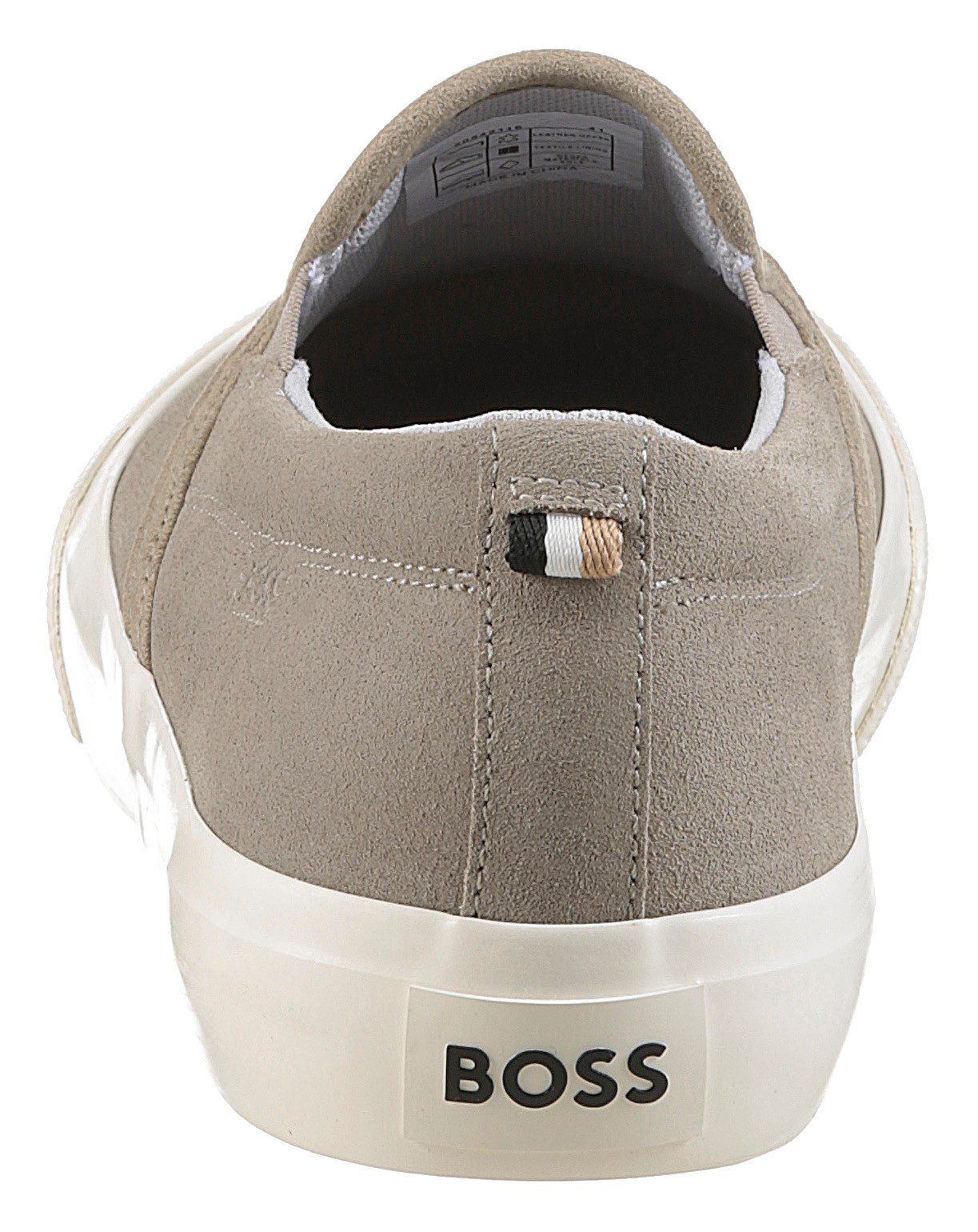 BOSS Aiden_Slon Slipper Halbschuh, Schlupfschuh, Sneaker mit Stretcheinsätz günstig online kaufen