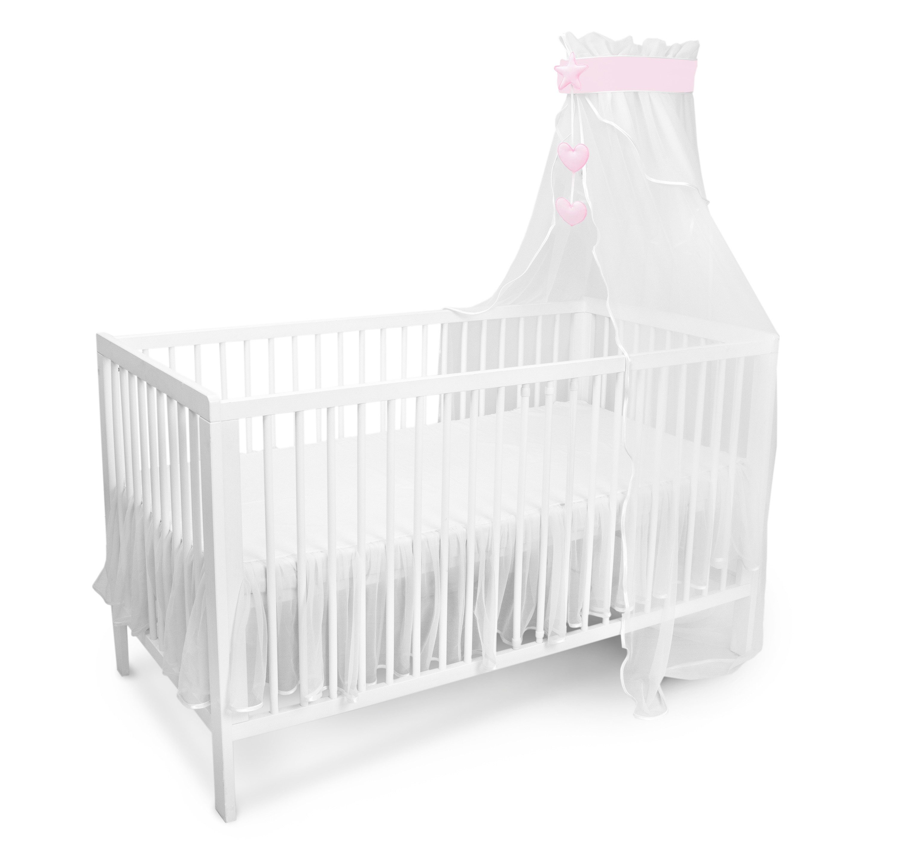Amilian Betthimmel (Himmel für Babybett, Stubenwagen, günstig online kaufen