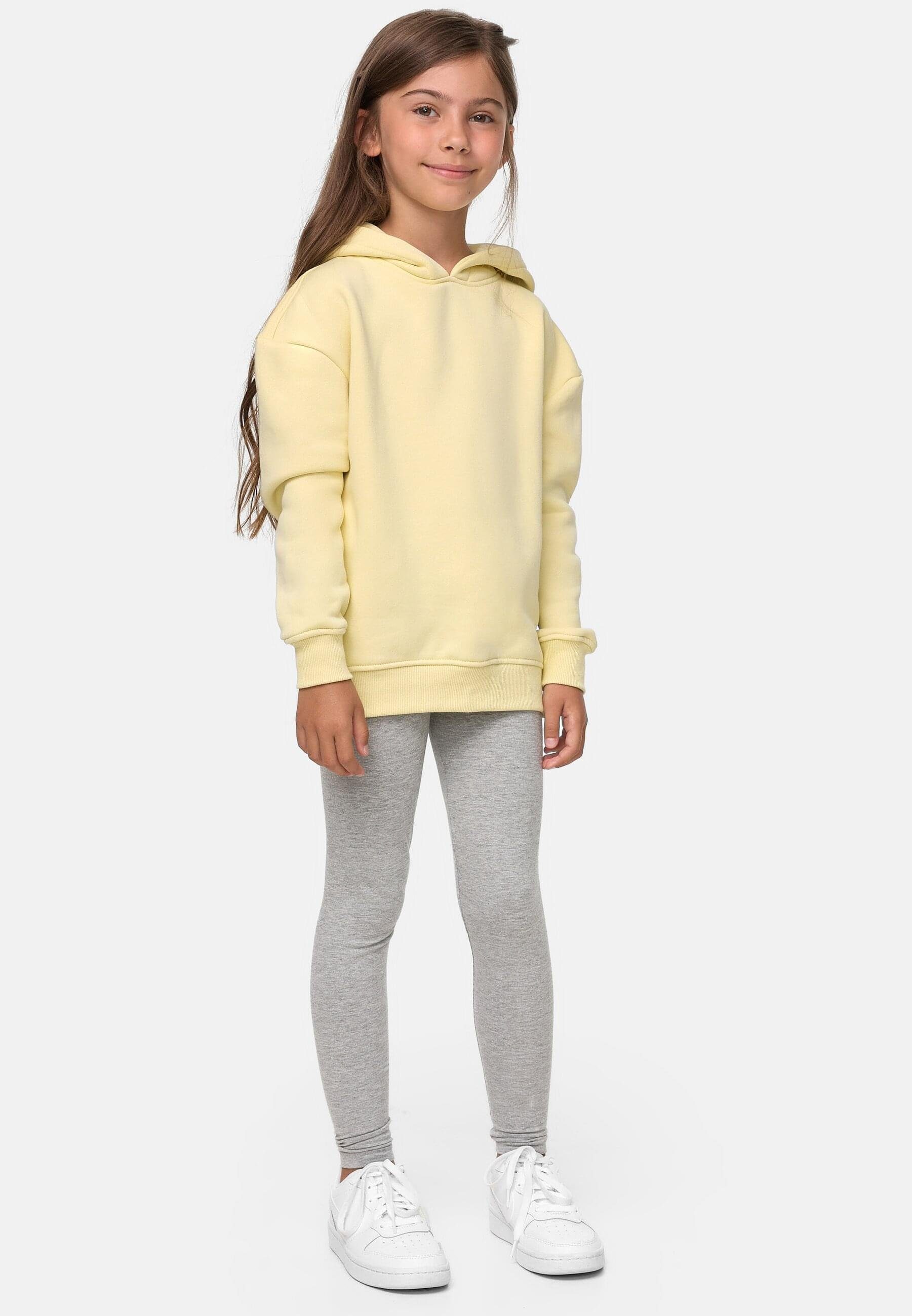 URBAN CLASSICS Hoodie Damen Girls softyellow Hoody (1-tlg)