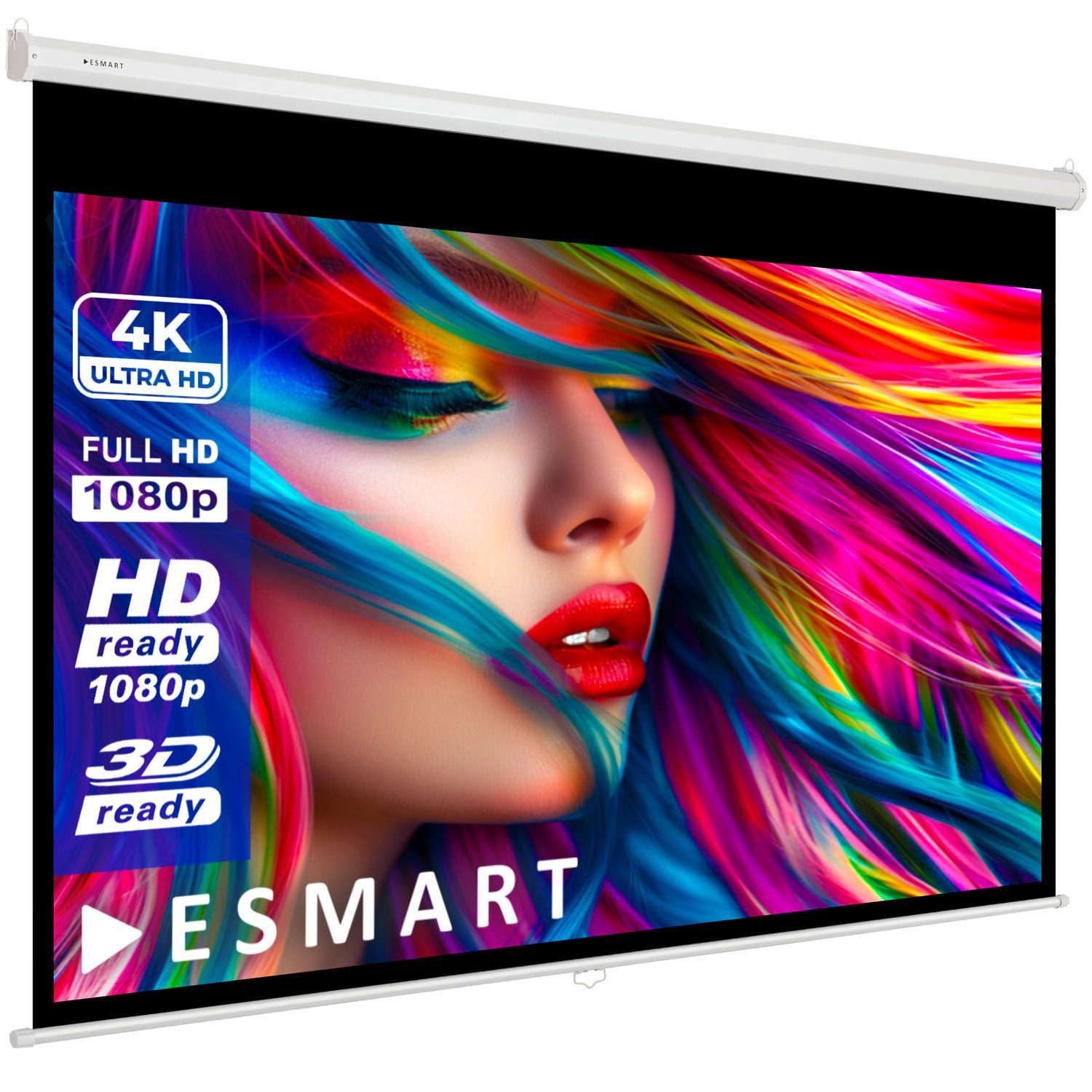 ESMART ESMART Germany Rollo Leinwand Rolloleinwand (Economy EXR)