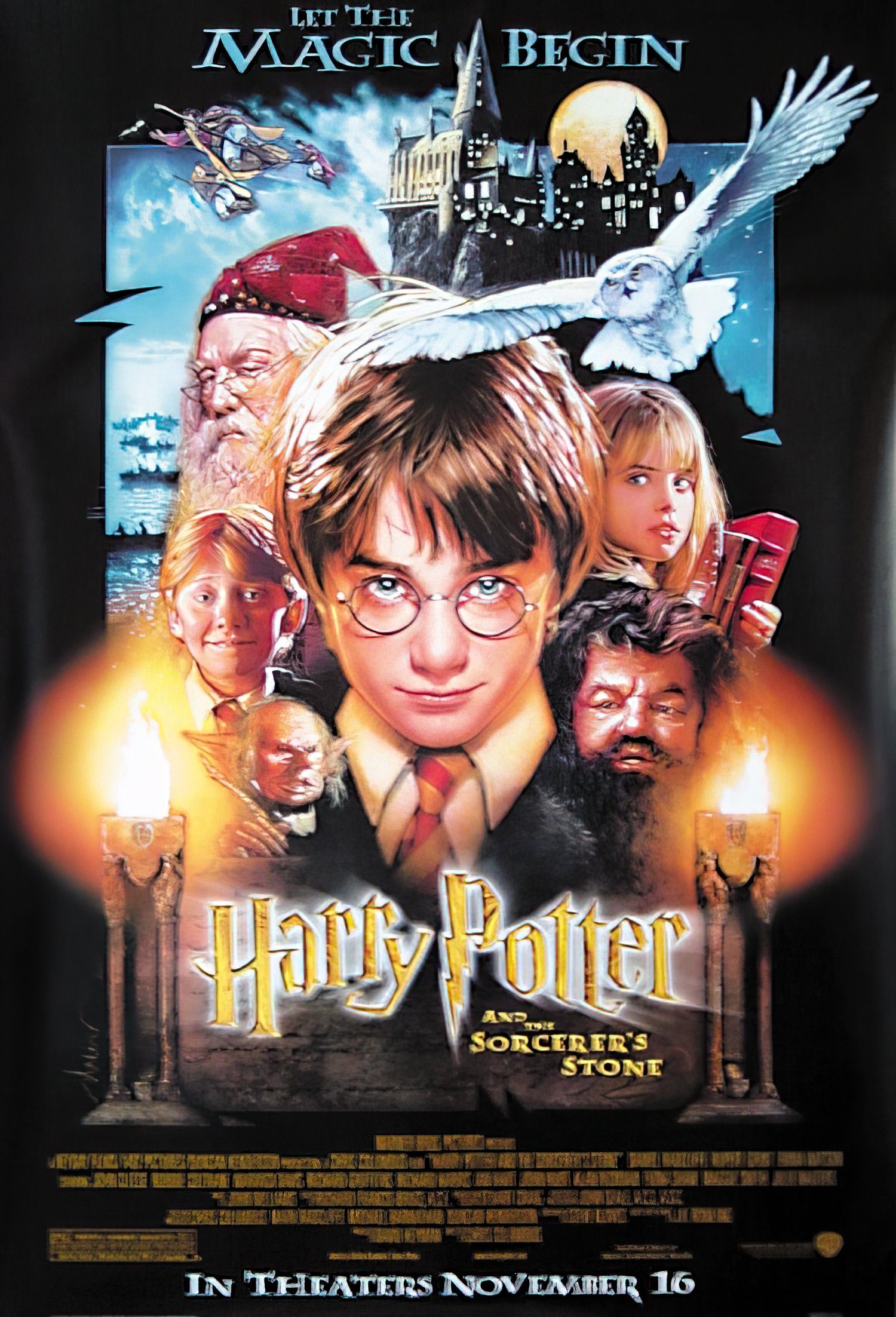 Harry Potter Poster Harry Potter und der Stein der Weisen 68,5 x 101,5 cm