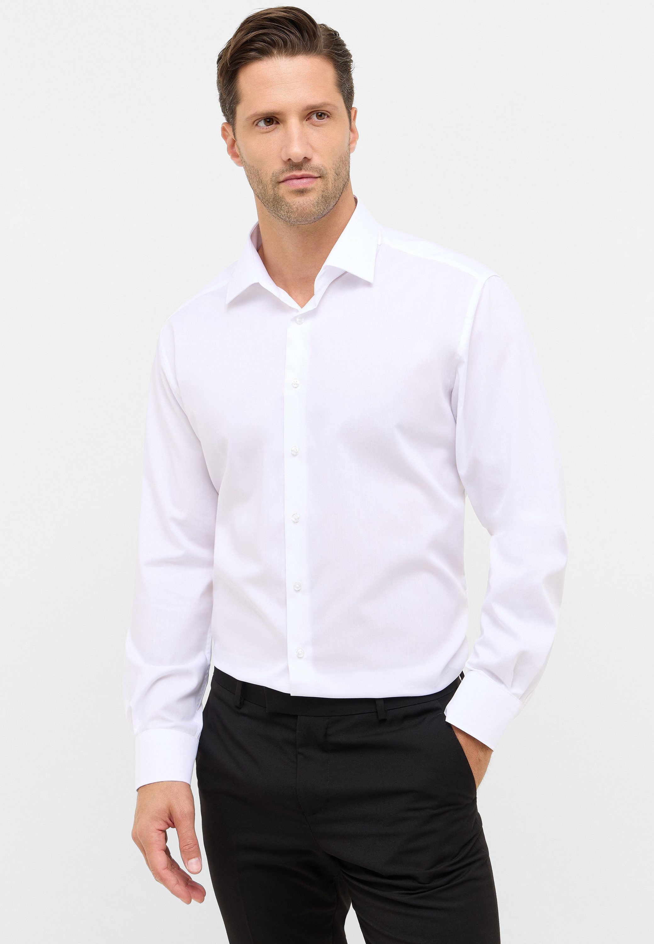 Eterna Langarmhemd MODERN FIT NON IRON (bügelfrei) günstig online kaufen