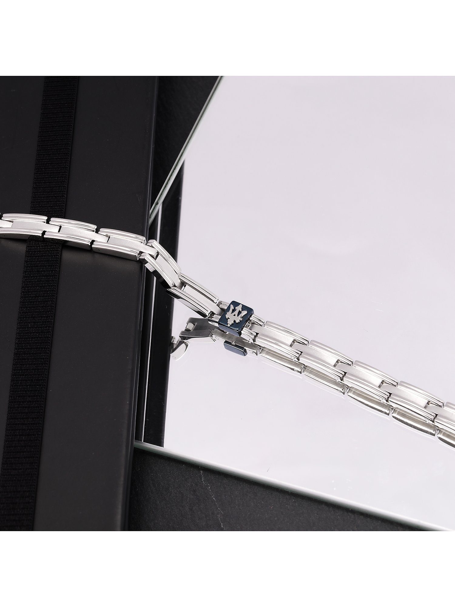 MASERATI Edelstahlarmband Maserati Herren-Armband Edelstahl