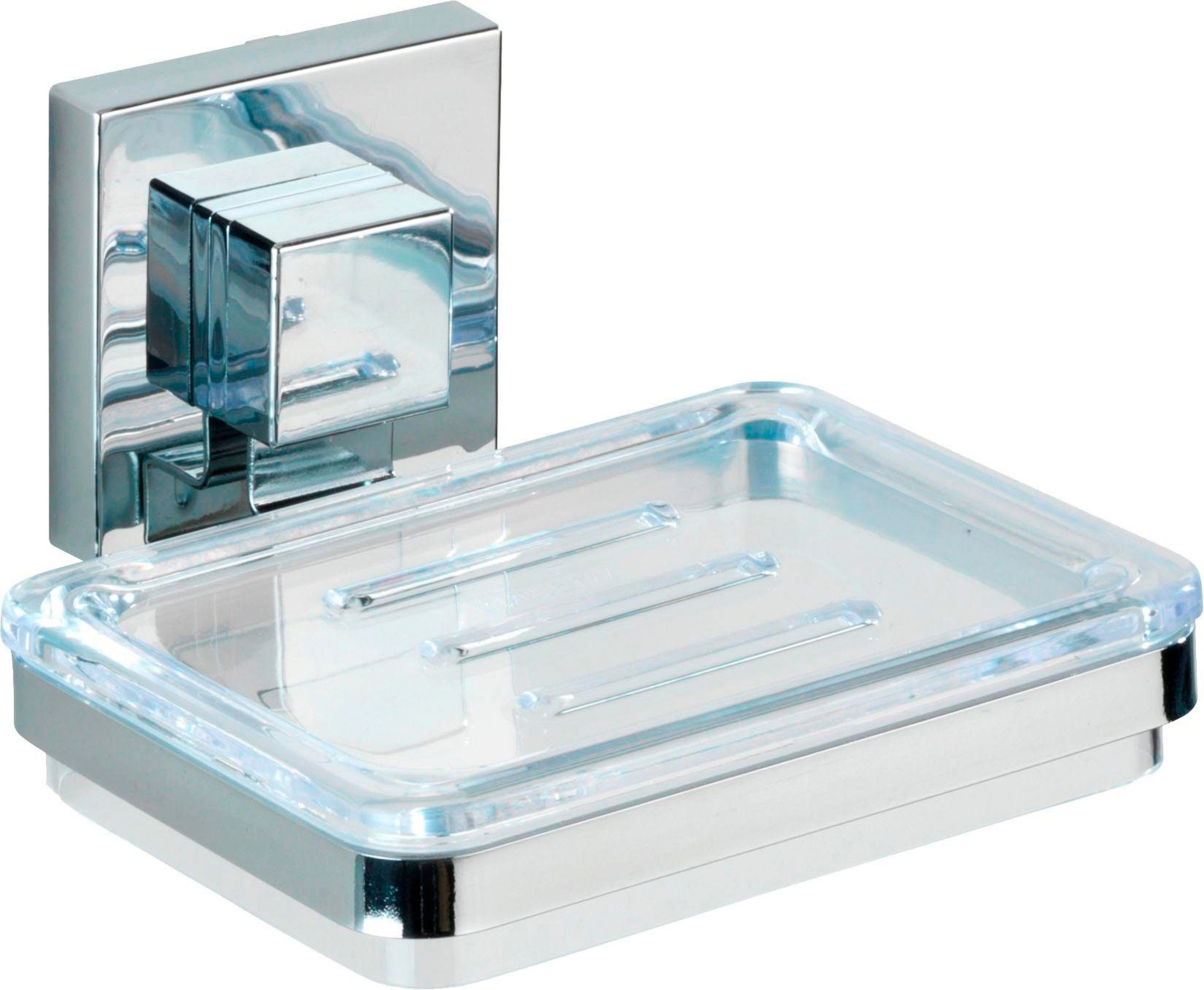 WENKO Seifenhalter Quadro, 1-St., Vacuum-Loc®