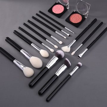 jalleria Kosmetikpinsel-Set 15-teiliges Make-up-Pinsel-Set, Concealer, Lidschatten,Make-up-Pinsel