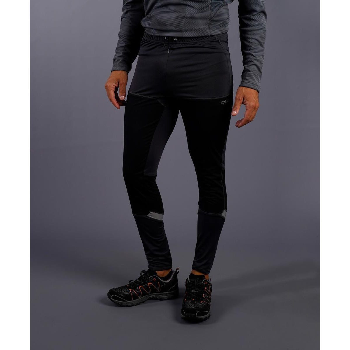 CMP Skihose MAN Long Tights Herren-Tights Unlimitech aus Ripstop und Light Softshell